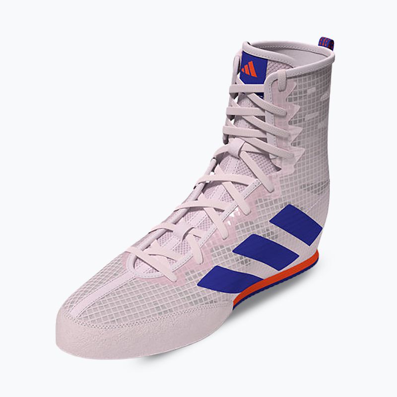 Încălțăminte de box adidas Box Hog 4 almost pink/lucid blue/impact orange 2