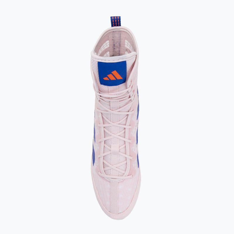 Încălțăminte de box adidas Box Hog 4 almost pink/lucid blue/impact orange 5