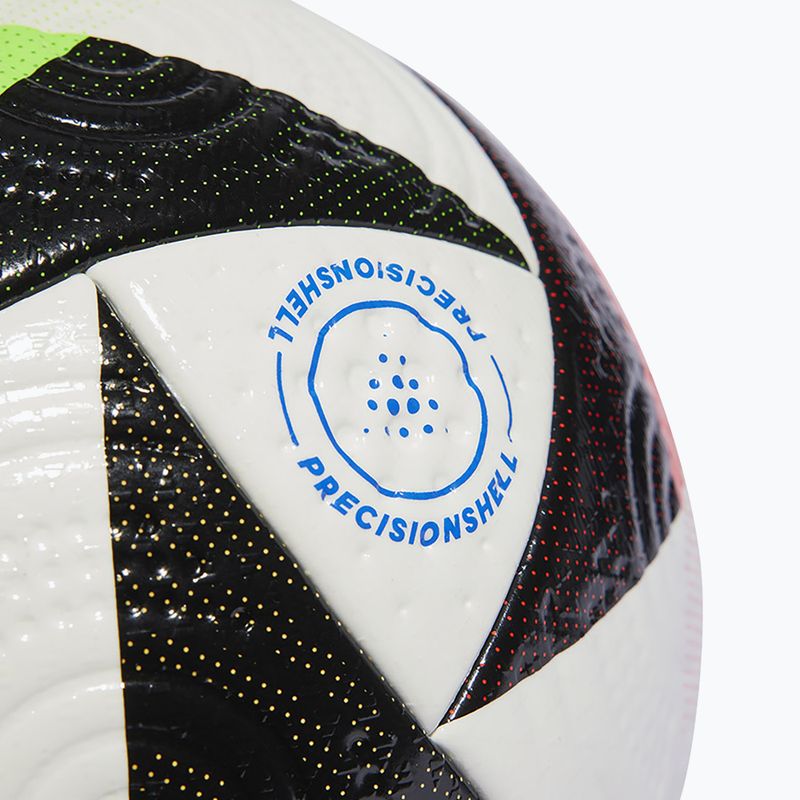 Minge de fotbal adidas Ekstraklasa Pro white/black/glow blue mărime 5 4