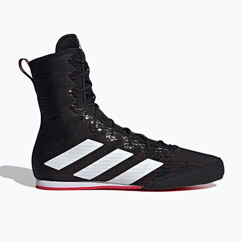 Încălțăminte de box adidas Box Hog 4 core black/cloud white/pure ruby 3