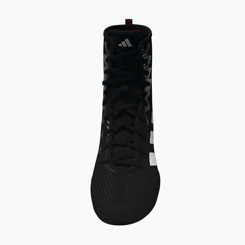Încălțăminte de box adidas Box Hog 4 core black/cloud white/pure ruby 5