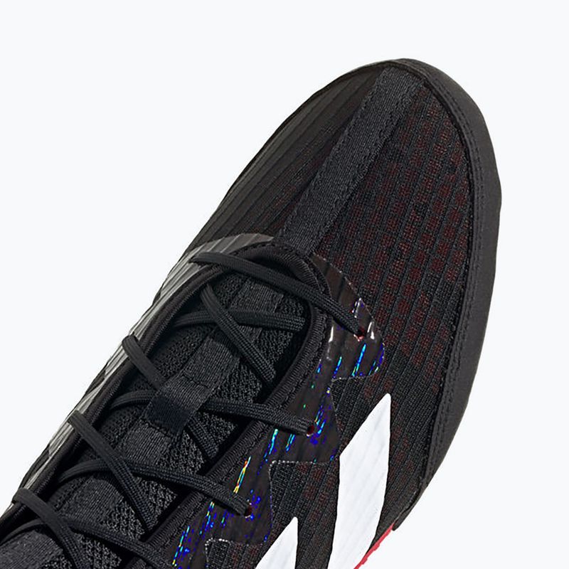 Încălțăminte de box adidas Box Hog 4 core black/cloud white/pure ruby 9