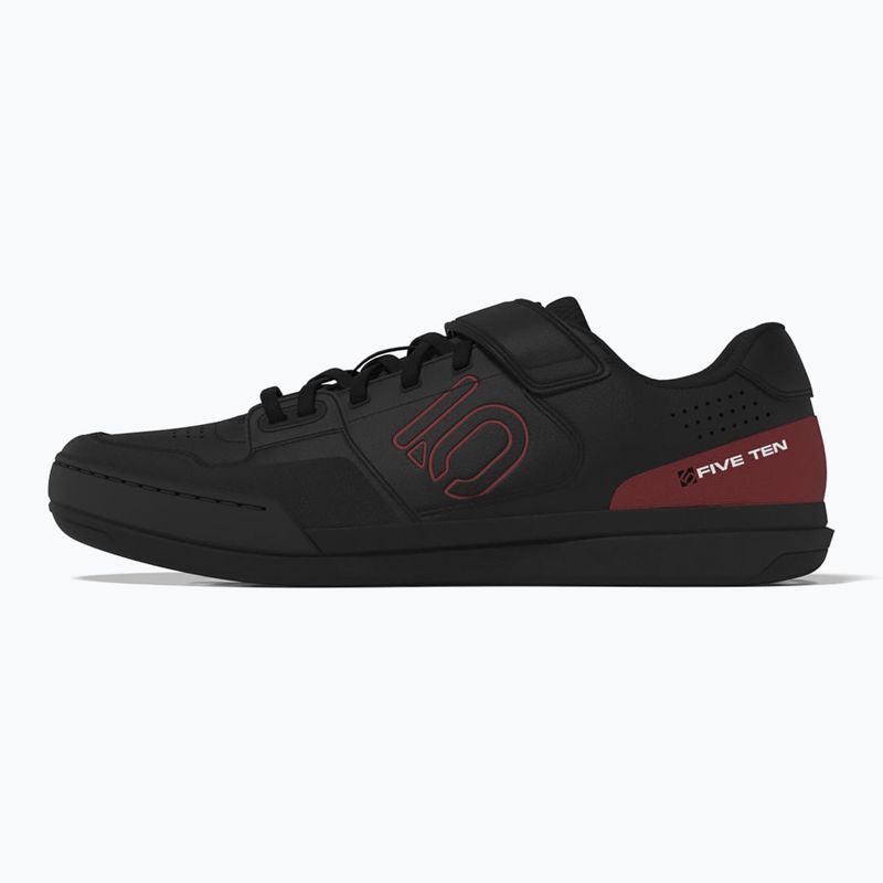 Încălțăminte de ciclism MTB bărbați adidas FIVE TEN Hellcat core black/red/cloud white 2