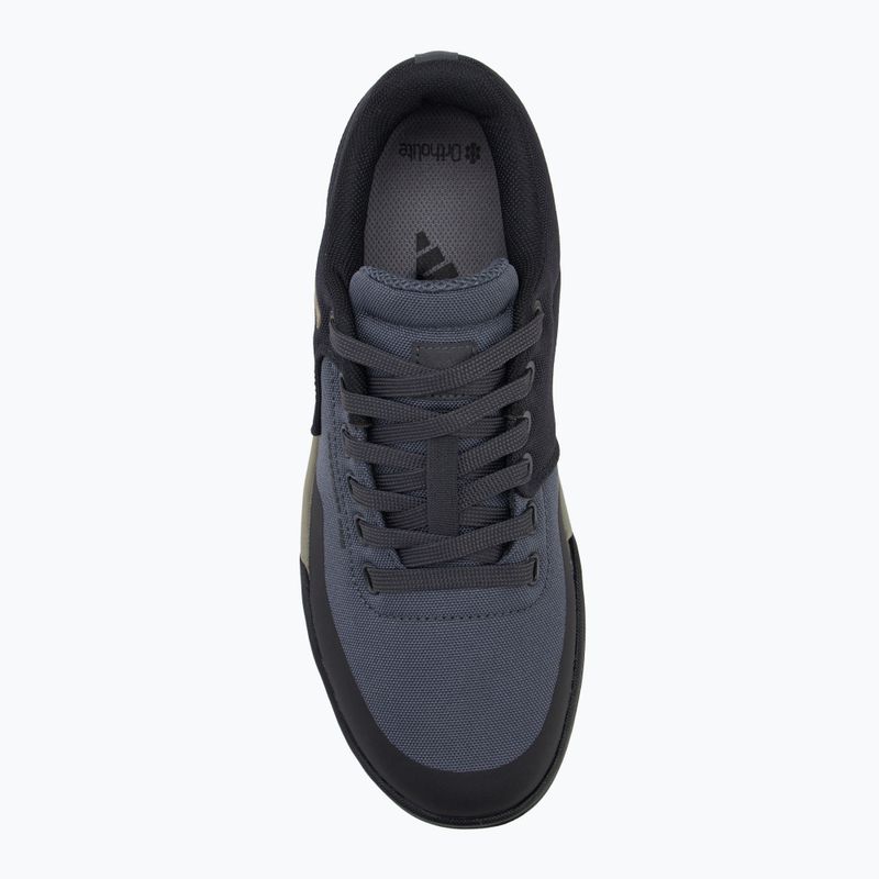 Încălțăminte de ciclism platformă pentru bărbați adidas FIVE TEN Freerider Pro Canvas grey six/silver pebble/black 5