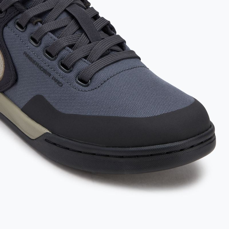 Încălțăminte de ciclism platformă pentru bărbați adidas FIVE TEN Freerider Pro Canvas grey six/silver pebble/black 7