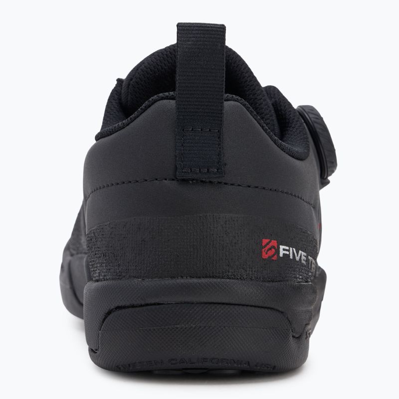 Încălțăminte de ciclism platformă pentru bărbați adidas FIVE TEN Freerider Pro Boa core black/red/cloud white 6