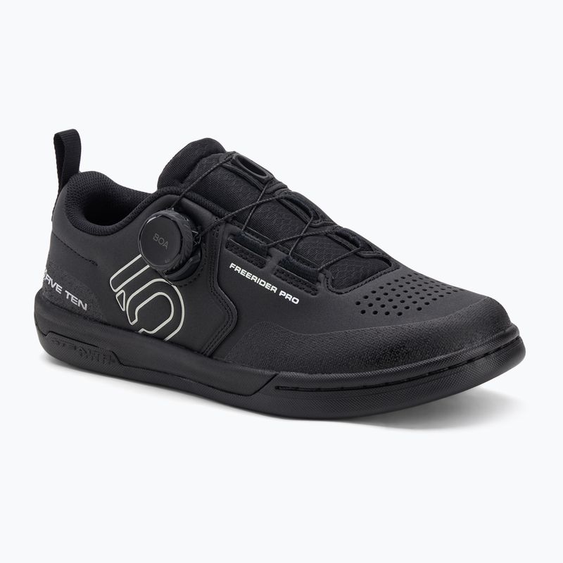 Încălțăminte de ciclism platformă pentru femei adidas FIVE TEN Freerider Pro Boa W core black/linen green/white