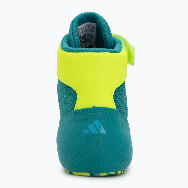 Încălțăminte de box adidas HVC Purple Team/Lucid Lemon/Signal Cyan 6