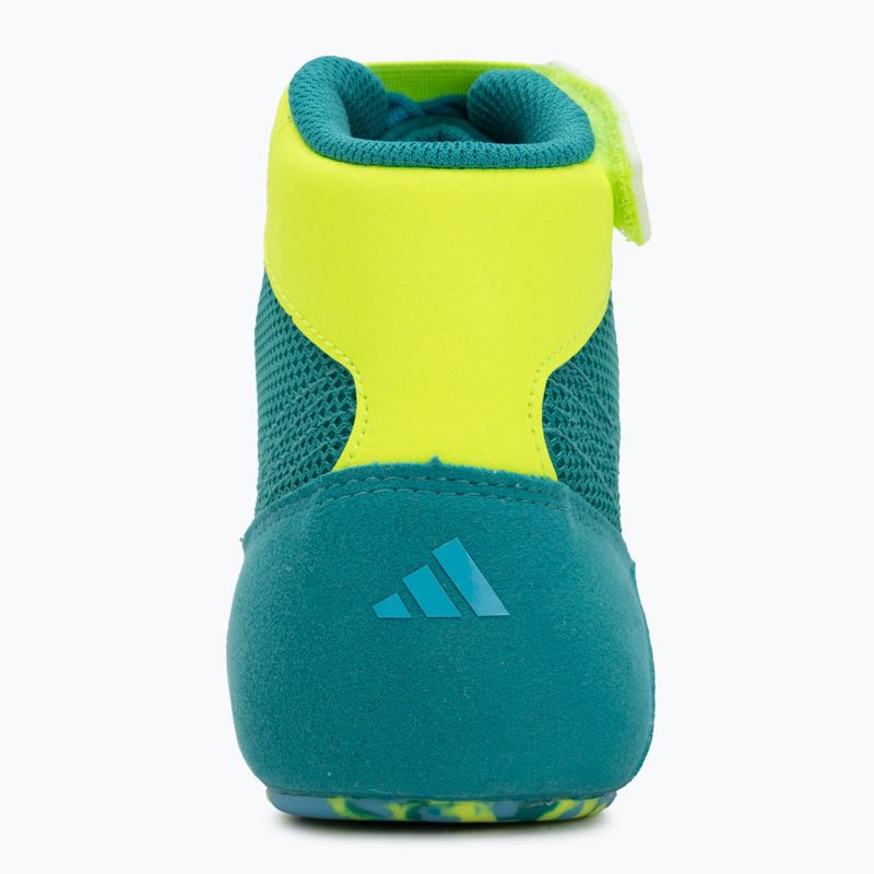 Încălțăminte de lupte pentru copii adidas Havoc purple team/lucid lemon/signal cyan 6