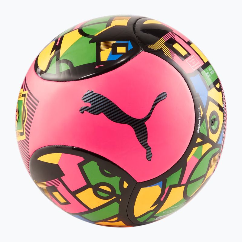 Minge de fotbal de plajă PUMA Neymar Jr beach football MS sunset glow/black mărimea 5