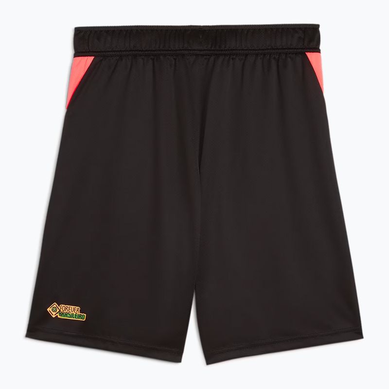 Pantaloni scurți de fotbal pentru bărbați PUMA Neymar Jr puma black/sunset glow 2