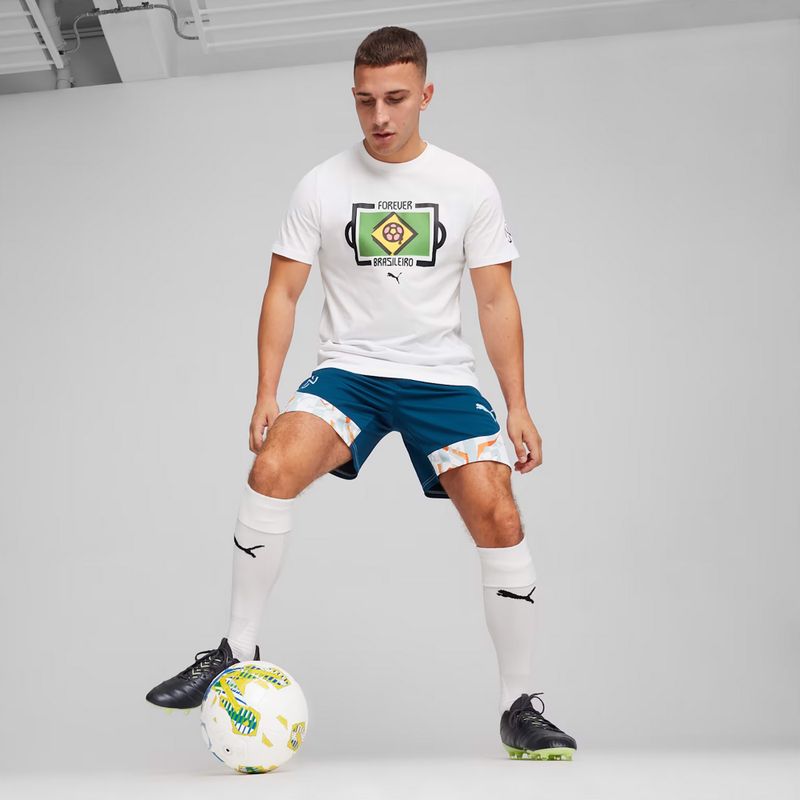 Tricou de fotbal pentru bărbați PUMA Neymar Jr Tee puma white 5