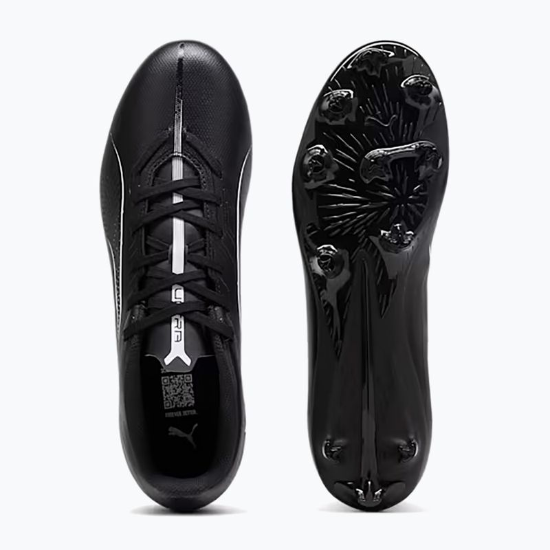 PUMA Ultra 5 Play FG/AG ghete de fotbal puma negru/puma alb 10