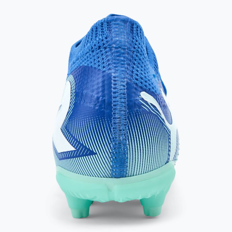 Încălțăminte de fotbal pentru copii PUMA Future 7 Match FG/AG Jr bluemazing/puma white/electric peppermint 6