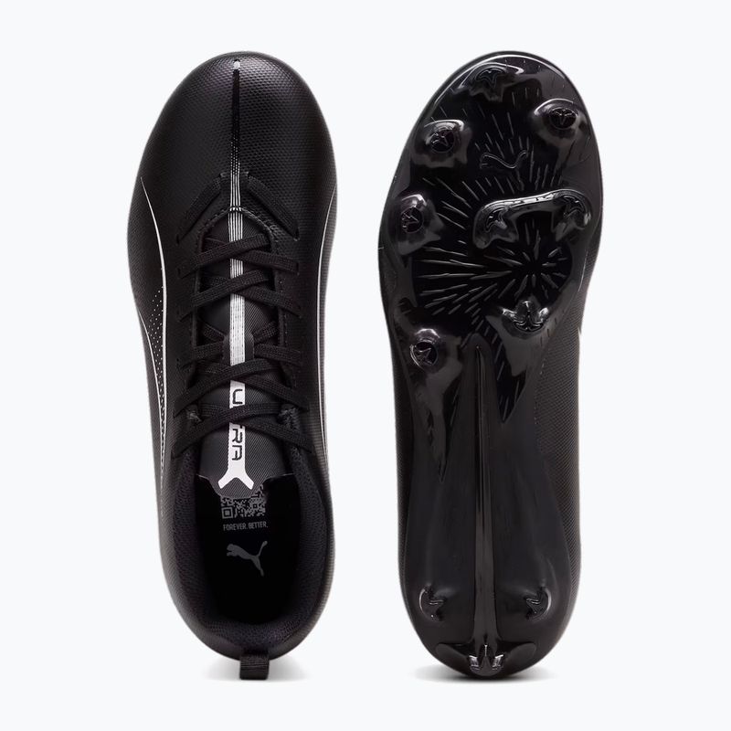 PUMA Ultra 5 Play FG/AG Jr ghete de fotbal pentru copii puma negru/puma alb 11
