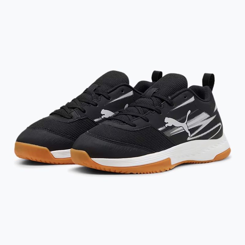 Încălțăminte de sporturi de interior pentru copii PUMA Varion II Jr puma black/cool light gray/gum 8