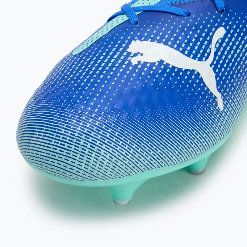 Încălțăminte de fotbal PUMA Future 7 Pro MxSG bluemazing/puma white/electric peppermint 7