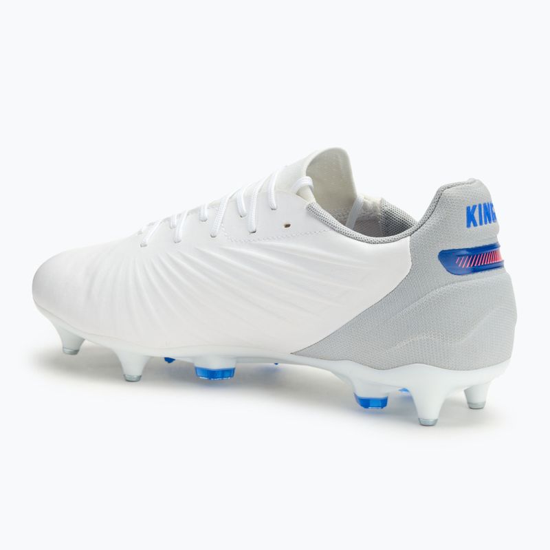 Încălțăminte de fotbal pentru bărbați  PUMA King Match MxSG puma white/bluemazing/flat light grey/sunset glow 3