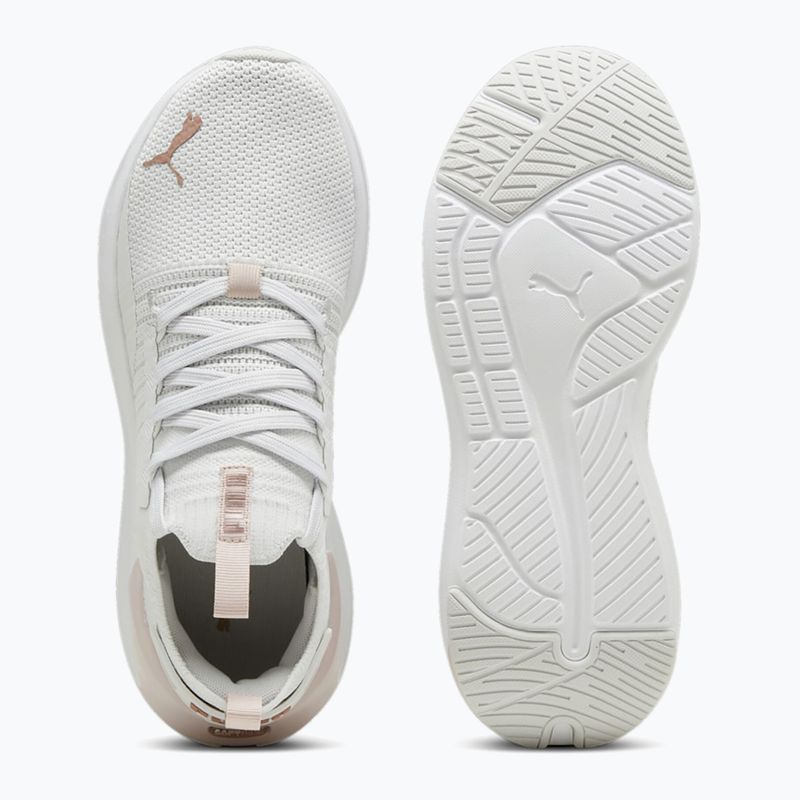 Încălțăminte de alergare pentru femei PUMA Softride Symmetry Fuzion Feather gray/mauve mist/rose gold 4