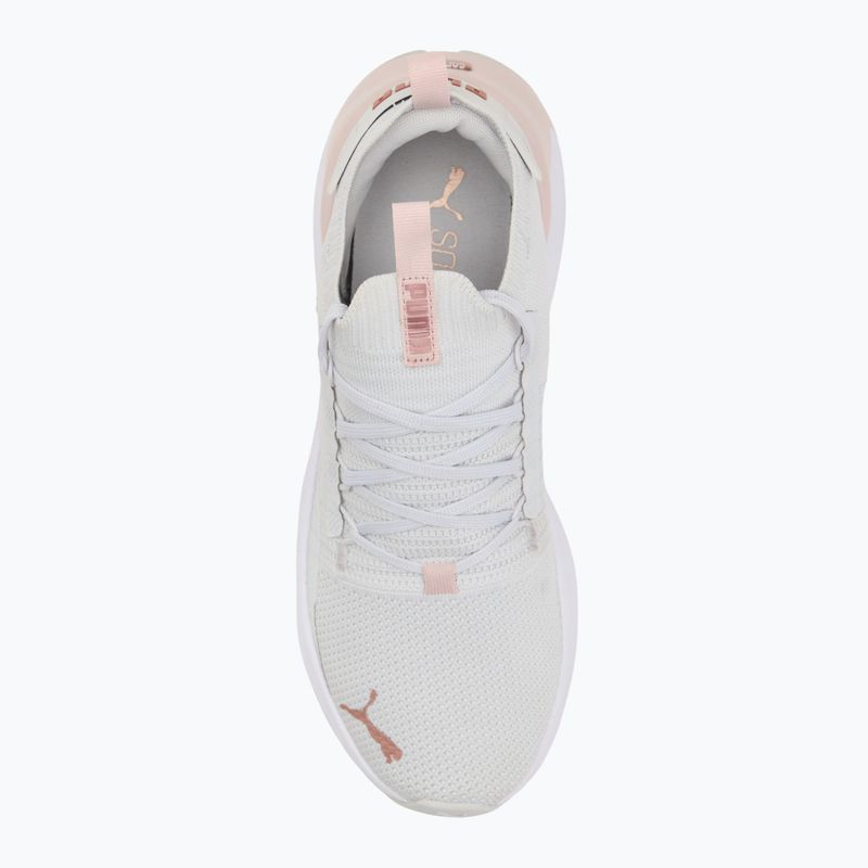 Încălțăminte de alergare pentru femei PUMA Softride Symmetry Fuzion Feather gray/mauve mist/rose gold 5