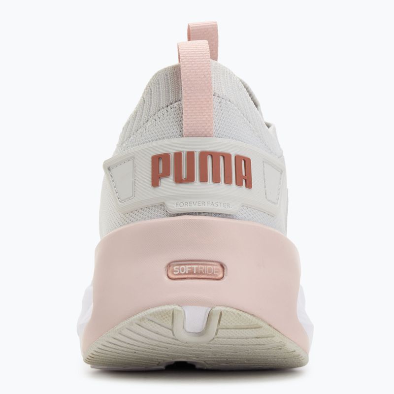 Încălțăminte de alergare pentru femei PUMA Softride Symmetry Fuzion Feather gray/mauve mist/rose gold 6