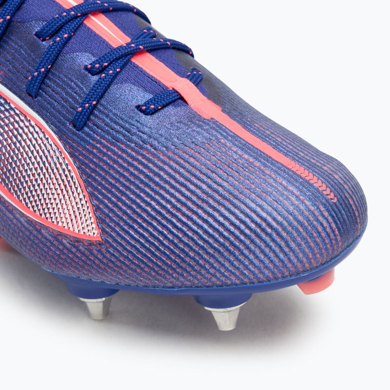 PUMA Ultra 5 Ultimate MxSG lapis lazuli/puma alb/sunset glow ghete de fotbal 7