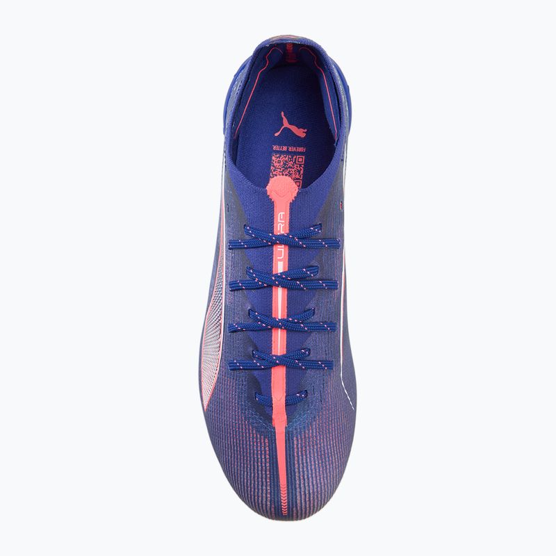 PUMA Ultra 5 Ultimate FG lapis lazuli/puma alb/sunset gloe ghete de fotbal 5