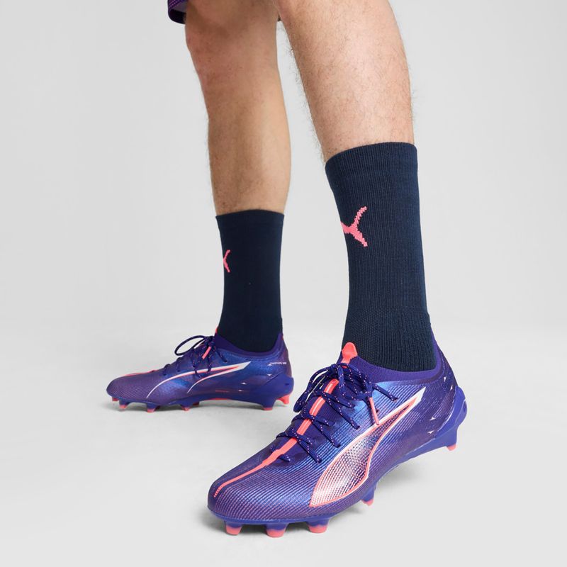 PUMA Ultra 5 Ultimate FG lapis lazuli/puma alb/sunset gloe ghete de fotbal 14