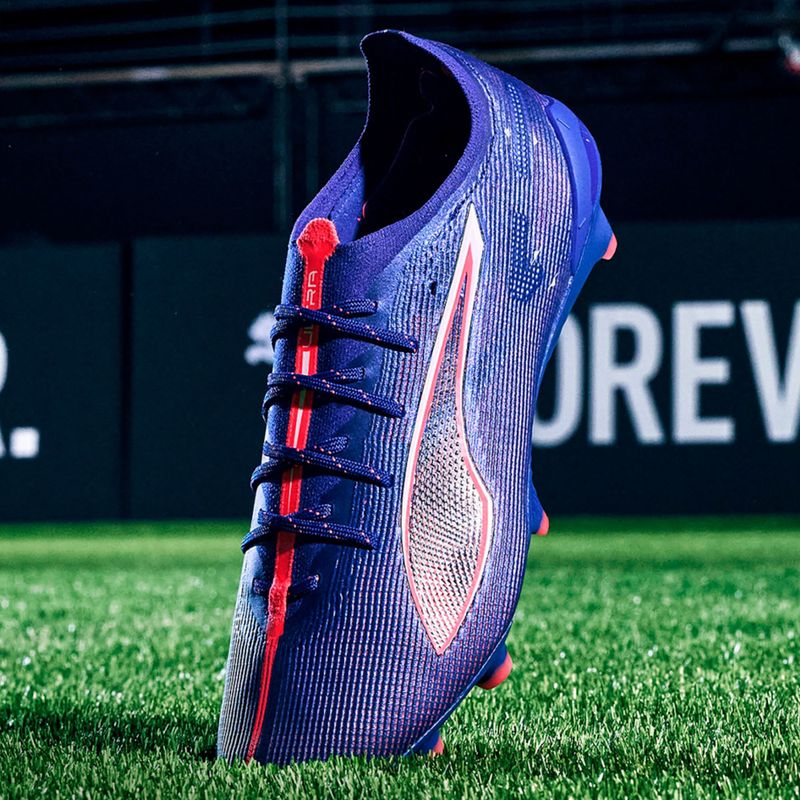 PUMA Ultra 5 Ultimate FG lapis lazuli/puma alb/sunset gloe ghete de fotbal 16