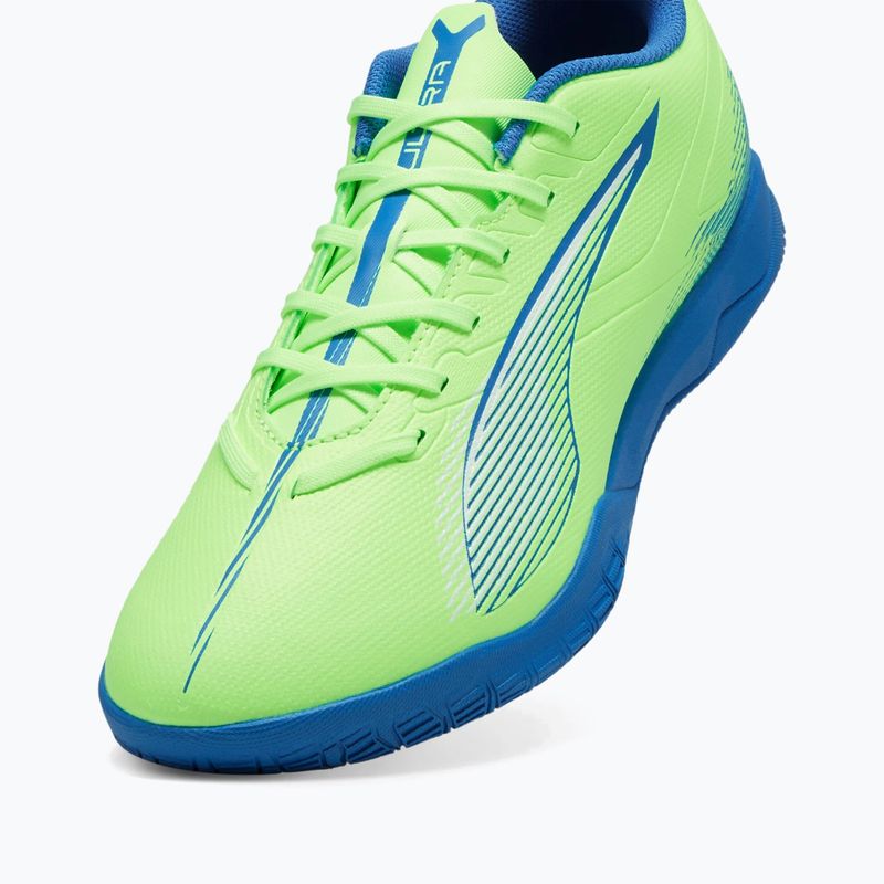 Cizme de fotbal PUMA Ultra 5 Play IT fizzy apple/puma alb 4