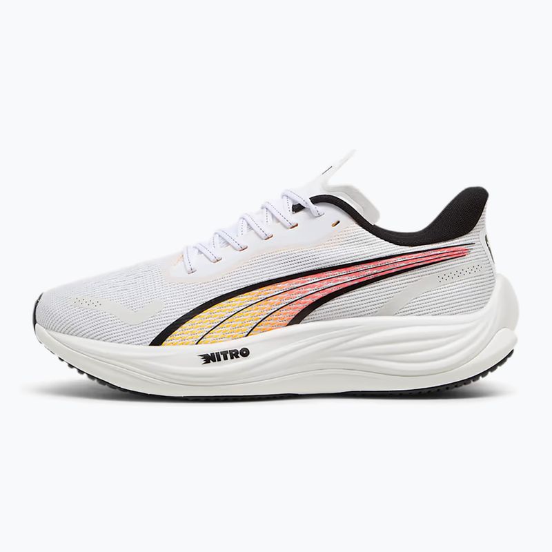 Încălțăminte de alergare pentru bărbați PUMA Velocity Nitro 3 puma white/sun stream 9