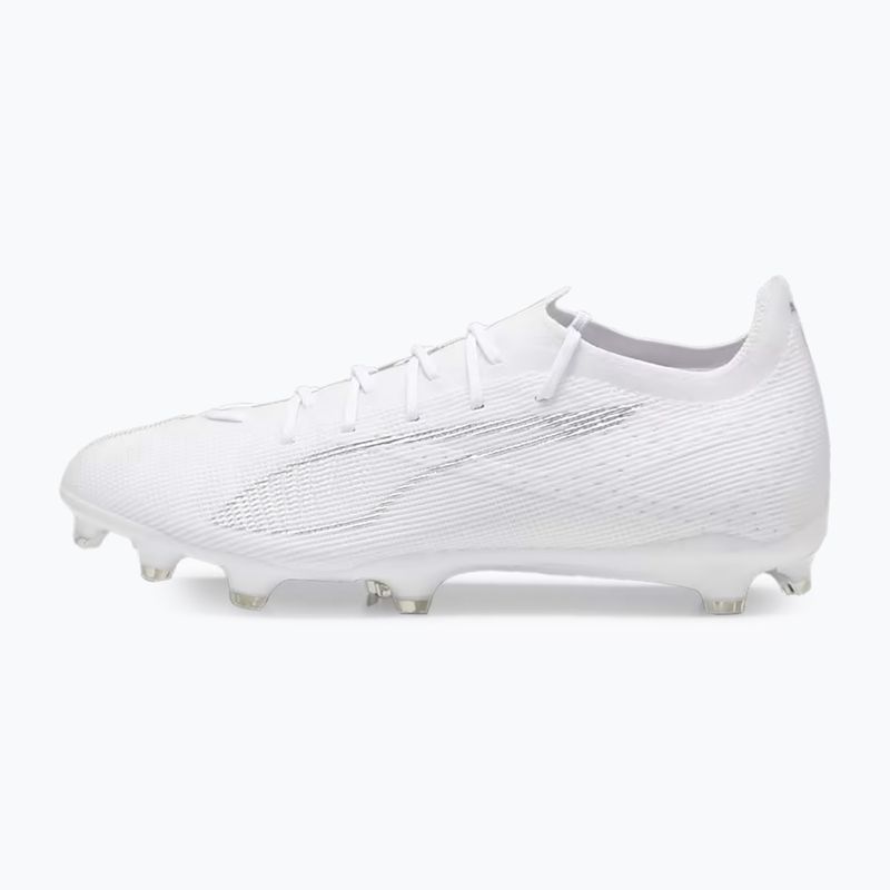 PUMA Ultra 5 Pro FG/AG ghete de fotbal puma alb/puma alb 9