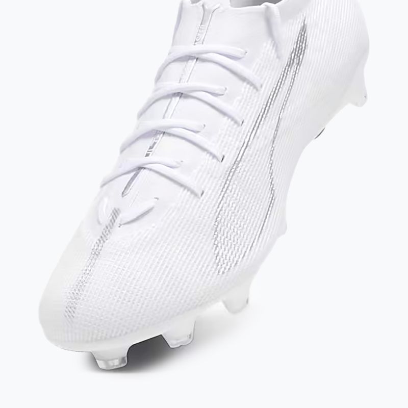 PUMA Ultra 5 Pro FG/AG ghete de fotbal puma alb/puma alb 12