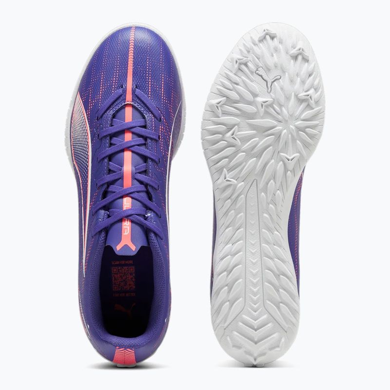 Încălțăminte de fotbal pentru bărbați  PUMA Ultra 5 Play TT lapis lazuli/puma white/sunset gloe 5