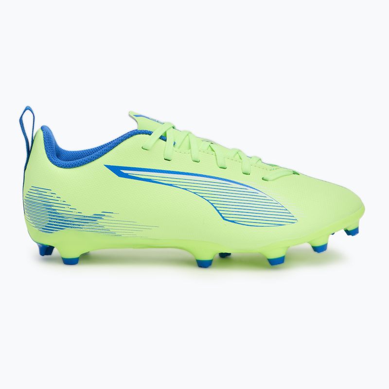 PUMA Ultra 5 Play FG/AG Jr fizzy apple/puma alb ghete de fotbal pentru copii 2