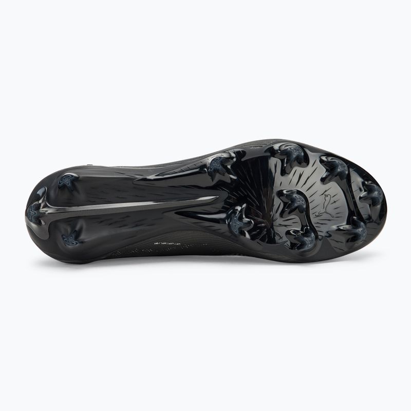 PUMA Ultra 5 Ultimate FG ghete de fotbal puma black/puma silver/shadow grey 4