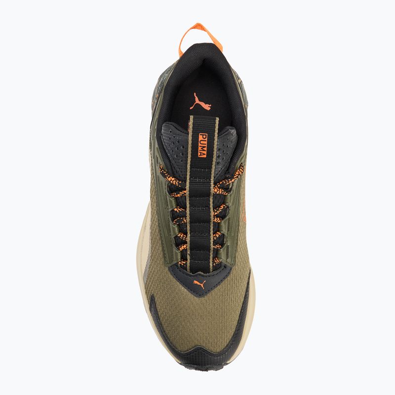 Încălțăminte de alergare pentru bărbați PUMA Extend Lite Trail landslide dark olive/puma black 5