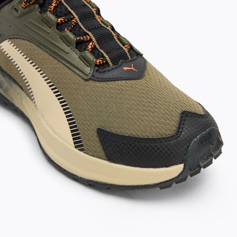 Încălțăminte de alergare pentru bărbați PUMA Extend Lite Trail landslide dark olive/puma black 7
