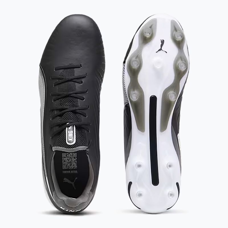 Încălțăminte de fotbal PUMA King Ultimate FG/AG puma black/puma white/cool dark gray 11