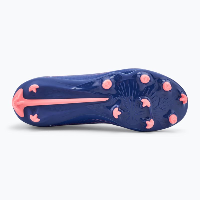 Ghete de fotbal pentru copii PUMA Ultra 5 Play FG/AG Jr lapis lazuli/puma white/sunset glow 4