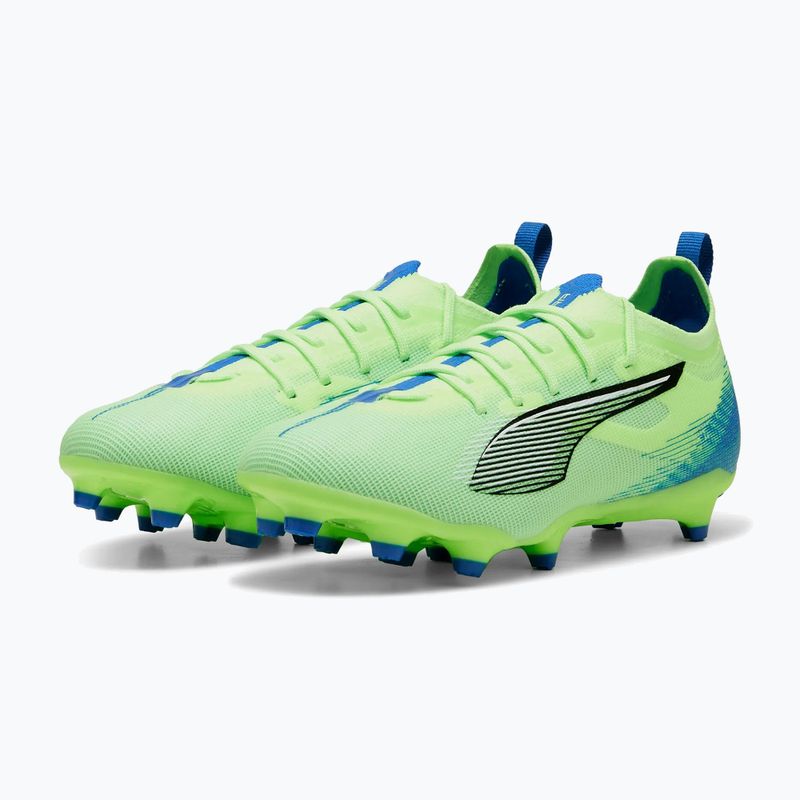 PUMA Ultra 5 Pro FG/AG Jr fizzy apple/puma alb ghete de fotbal pentru copii 10