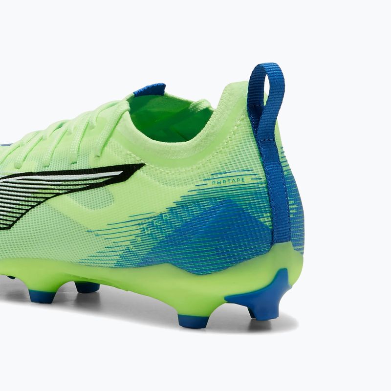 PUMA Ultra 5 Pro FG/AG Jr fizzy apple/puma alb ghete de fotbal pentru copii 13
