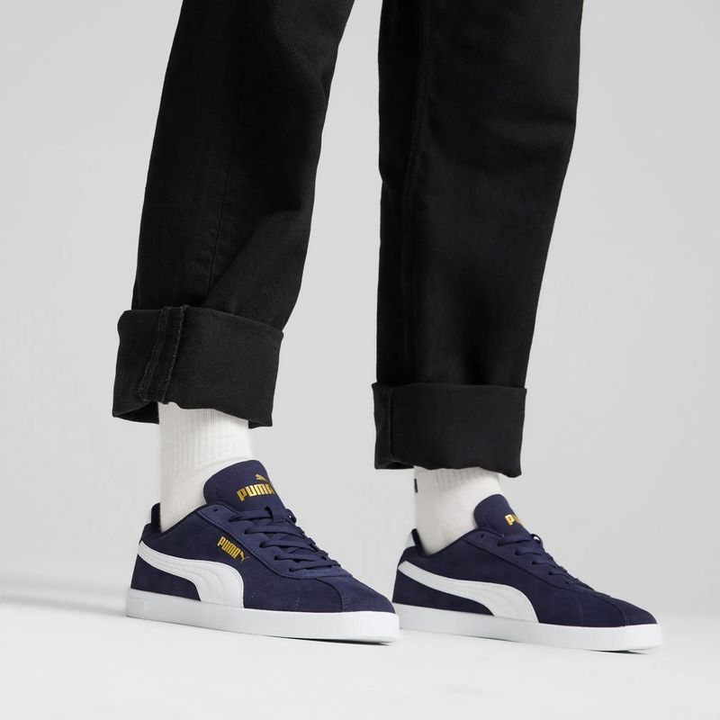 Încălțăminte PUMA Club II puma navy/puma white/puma gold 9