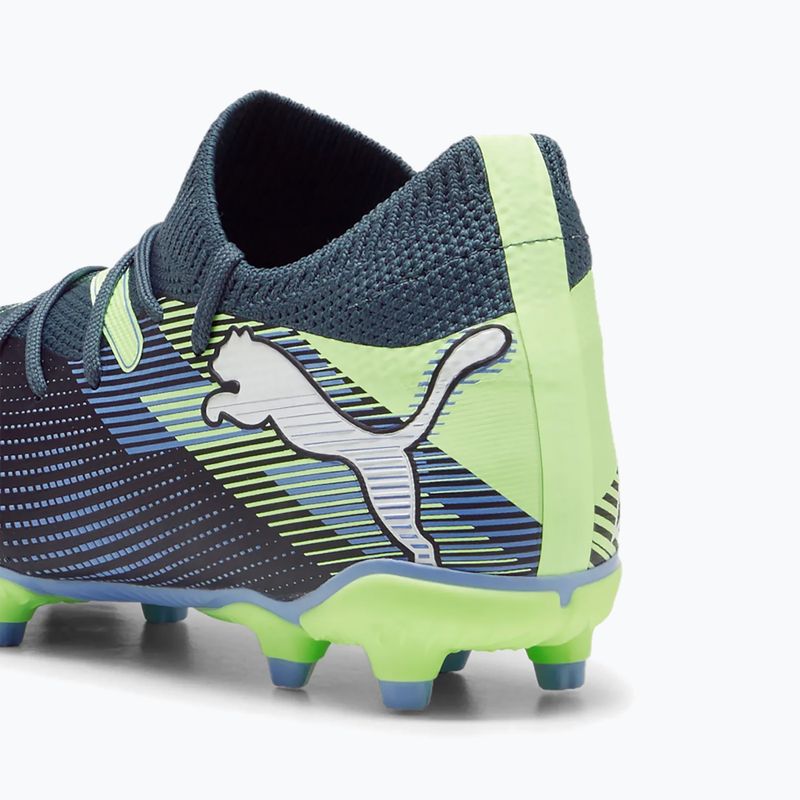 Încălțăminte de fotbal pentru copii PUMA Future 7 Match FG/AG Jr grey skies/puma white 13