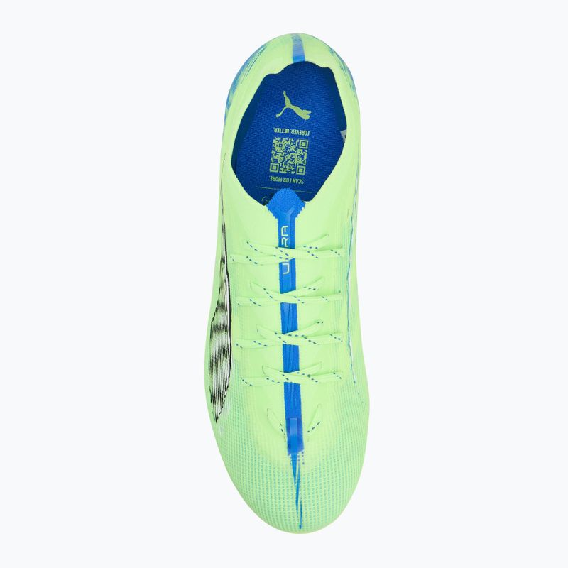 PUMA Ultra 5 Pro FG/AG fizzy apple/puma alb ghete de fotbal 6