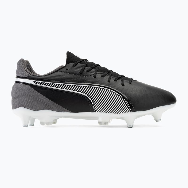 Încălțăminte de fotbal pentru bărbați  PUMA King Match MxSG puma black/puma white/cool dark gray 2