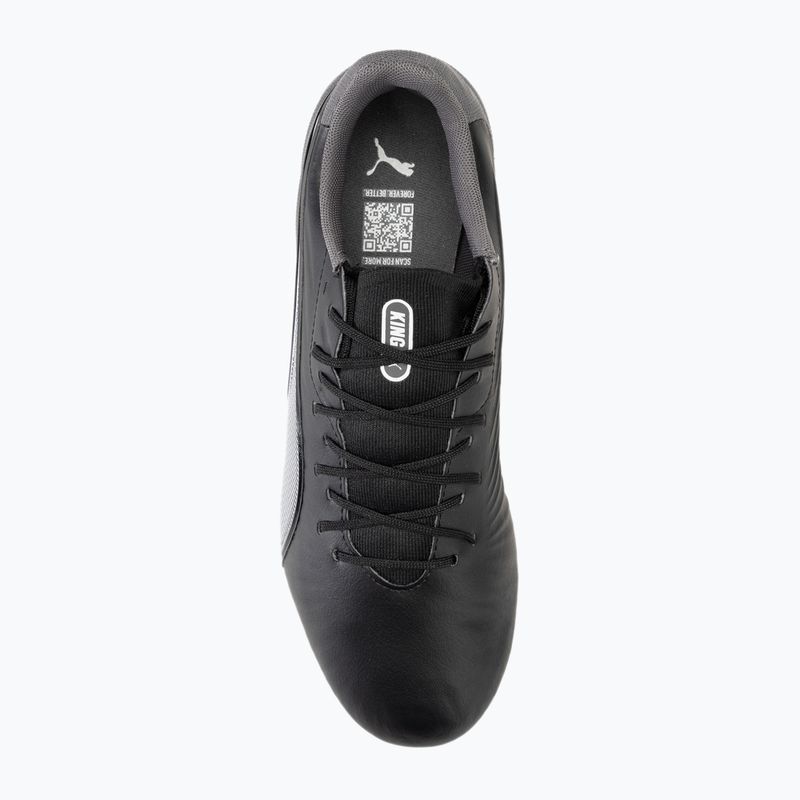 Încălțăminte de fotbal pentru bărbați  PUMA King Match MxSG puma black/puma white/cool dark gray 5