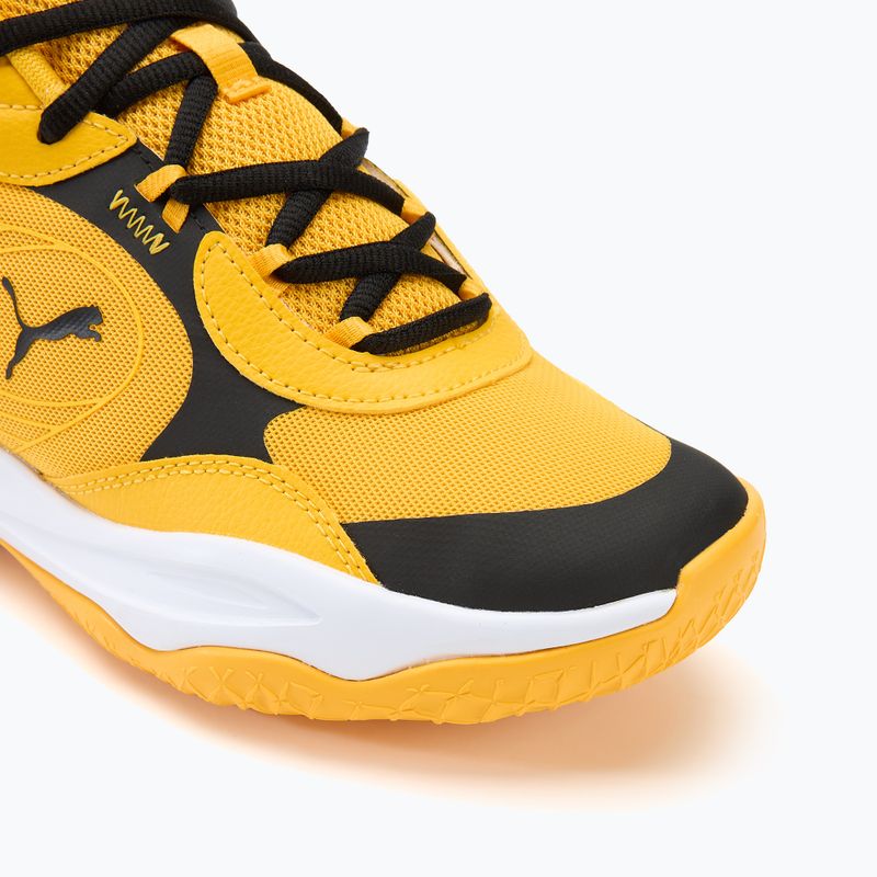 Încălțăminte de baschet pentru copii PUMA Playmaker Pro JR yellow sizzle/puma blackl 7