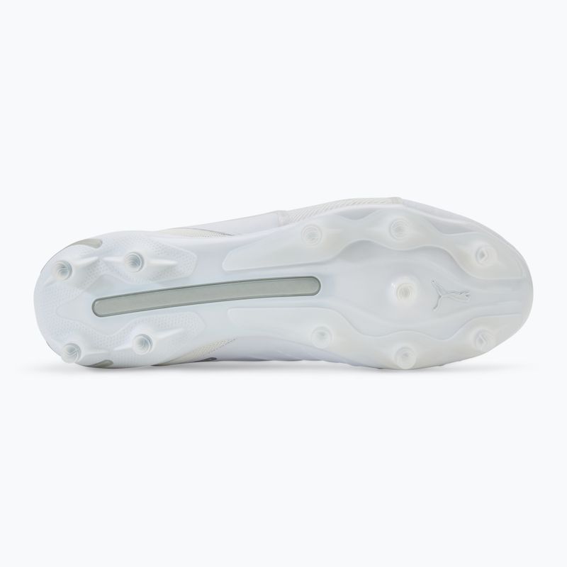 Încălțăminte de fotbal PUMA King Ultimate FG/AG puma white/puma silver 4