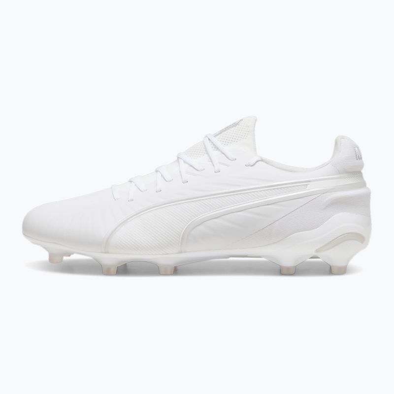 Încălțăminte de fotbal PUMA King Ultimate FG/AG puma white/puma silver 9
